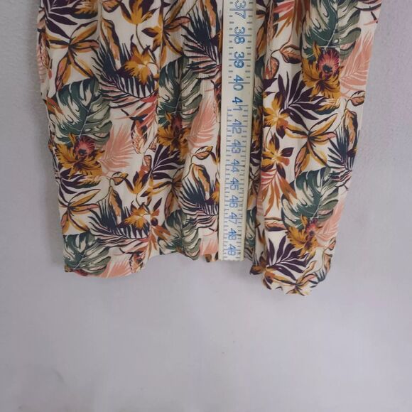 Garnet Hill Maxi Dress Womens Sz 8 Wrap Bohemian Jersey Hippie Sleeveless Floral - Picture 11 of 16